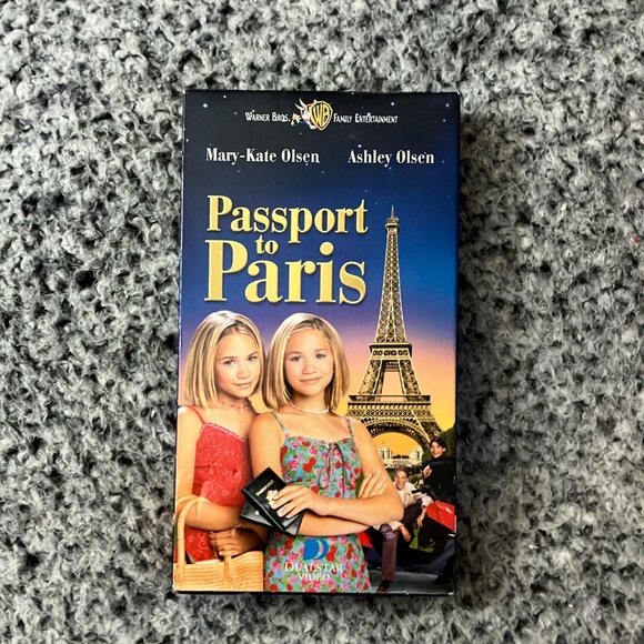 Warner Bros. | Media | Mary Kate And Ashley Olsen Passport To Paris Vhs ...